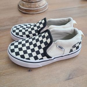 Kids vans checkered sneakers